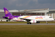 Thai Smile Airbus A320-232 (HS-TXD) at  Hamburg - Finkenwerder, Germany