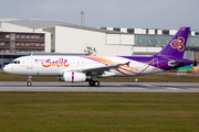 Thai Smile Airbus A320-232 (HS-TXD) at  Hamburg - Finkenwerder, Germany