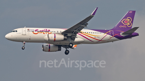 Thai Smile Airbus A320-232 (HS-TXJ) at  Bangkok - Suvarnabhumi International, Thailand