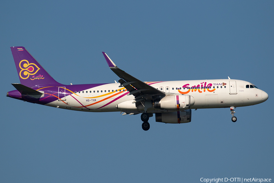 Thai Smile Airbus A320-232 (HS-TXK) | Photo 284908