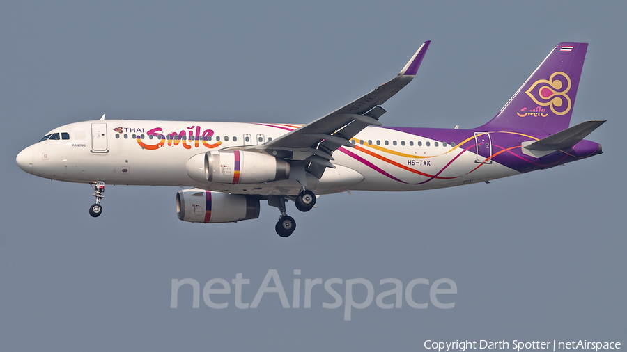 Thai Smile Airbus A320-232 (HS-TXK) | Photo 319281