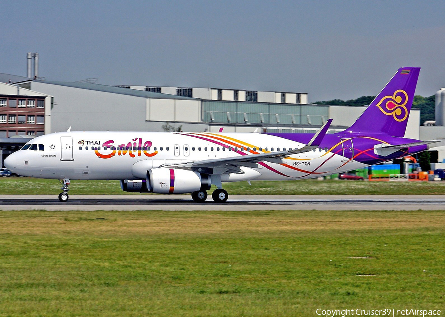 Thai Smile Airbus A320-232 (HS-TXN) | Photo 63660