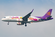 Thai Smile Airbus A320-232 (HS-TXQ) at  Bangkok - Suvarnabhumi International, Thailand