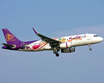 Thai Smile Airbus A320-232 (HS-TXU) at  Bangkok - Suvarnabhumi International, Thailand