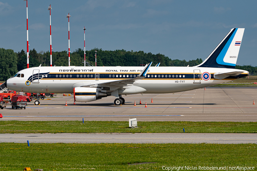 Royal Thai Air Force Airbus A320-214(CJ) Prestige (HS-TYT) | Photo 511752