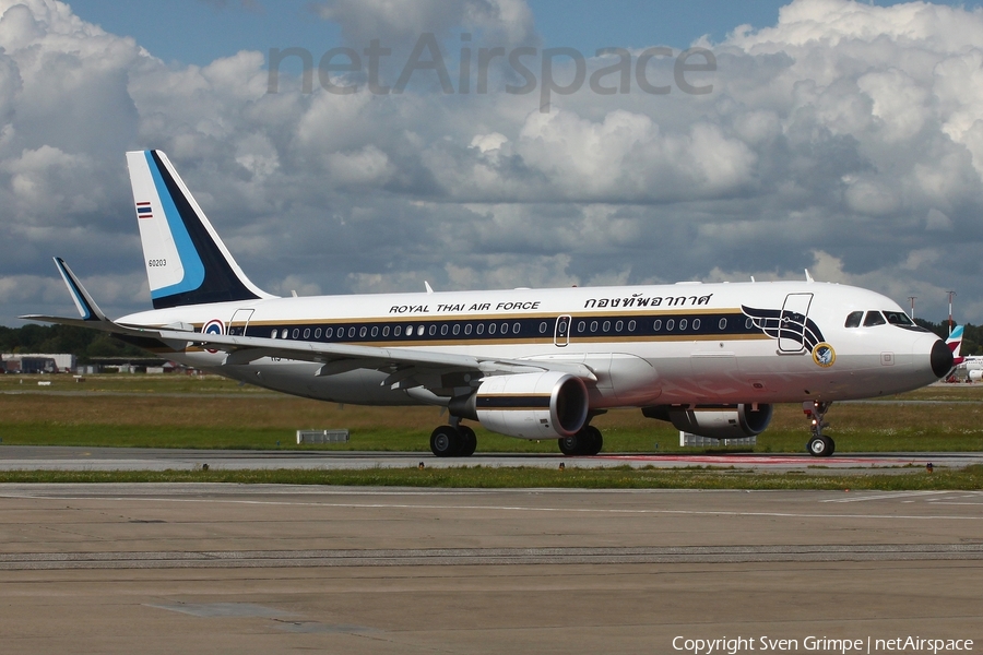 Royal Thai Air Force Airbus A320-214(CJ) Prestige (HS-TYT) | Photo 513134