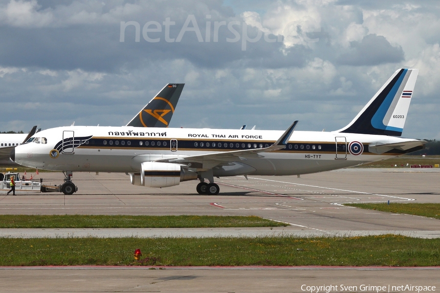 Royal Thai Air Force Airbus A320-214(CJ) Prestige (HS-TYT) | Photo 514873