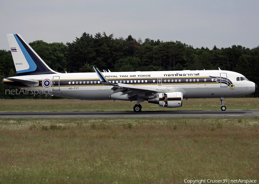 Royal Thai Air Force Airbus A320-214(CJ) Prestige (HS-TYT) | Photo 528717