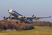 Royal Thai Air Force Airbus A340-541 (HS-TYV) at  Hamburg - Fuhlsbuettel (Helmut Schmidt), Germany