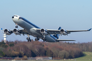 Royal Thai Air Force Airbus A340-541 (HS-TYV) at  Hamburg - Fuhlsbuettel (Helmut Schmidt), Germany