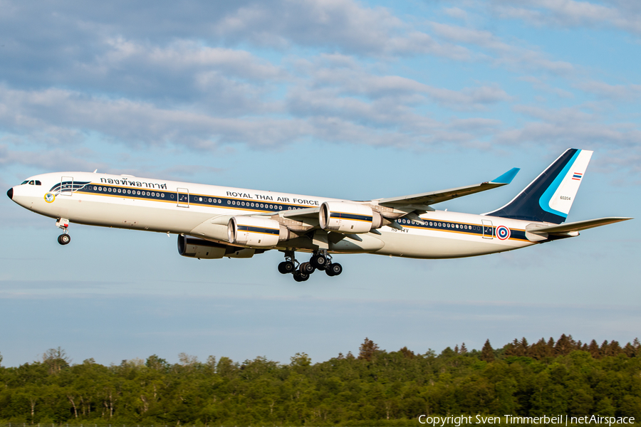 Royal Thai Air Force Airbus A340-541 (HS-TYV) | Photo 509228