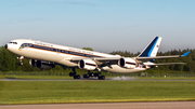 Royal Thai Air Force Airbus A340-541 (HS-TYV) at  Hamburg - Fuhlsbuettel (Helmut Schmidt), Germany