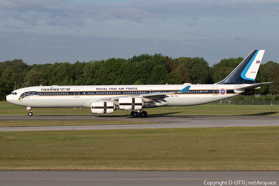 Royal Thai Air Force Airbus A340-541 (HS-TYV) | Photo 509267