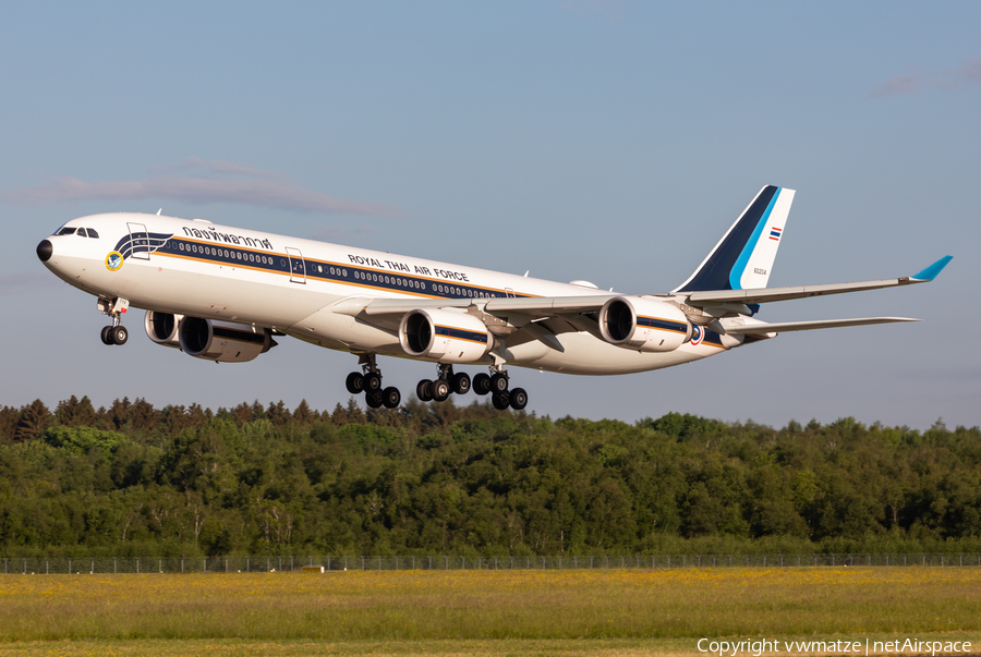 Royal Thai Air Force Airbus A340-541 (HS-TYV) | Photo 509296