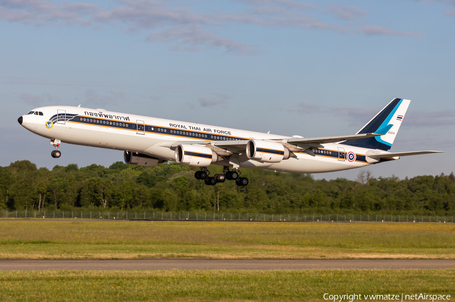 Royal Thai Air Force Airbus A340-541 (HS-TYV) | Photo 509298