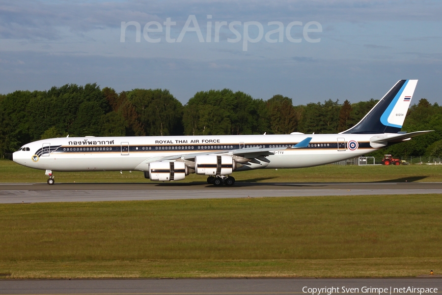 Royal Thai Air Force Airbus A340-541 (HS-TYV) | Photo 517149