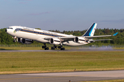 Royal Thai Air Force Airbus A340-541 (HS-TYV) at  Hamburg - Fuhlsbuettel (Helmut Schmidt), Germany