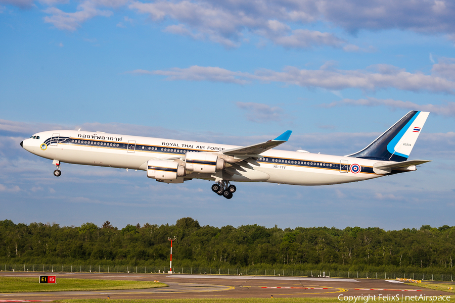 Royal Thai Air Force Airbus A340-541 (HS-TYV) | Photo 525101