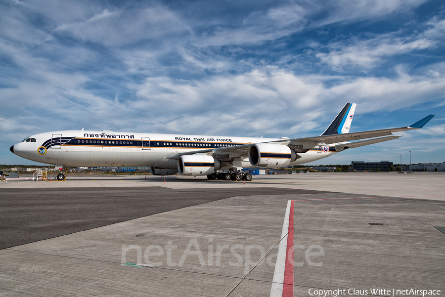 Royal Thai Air Force Airbus A340-541 (HS-TYV) | Photo 308842