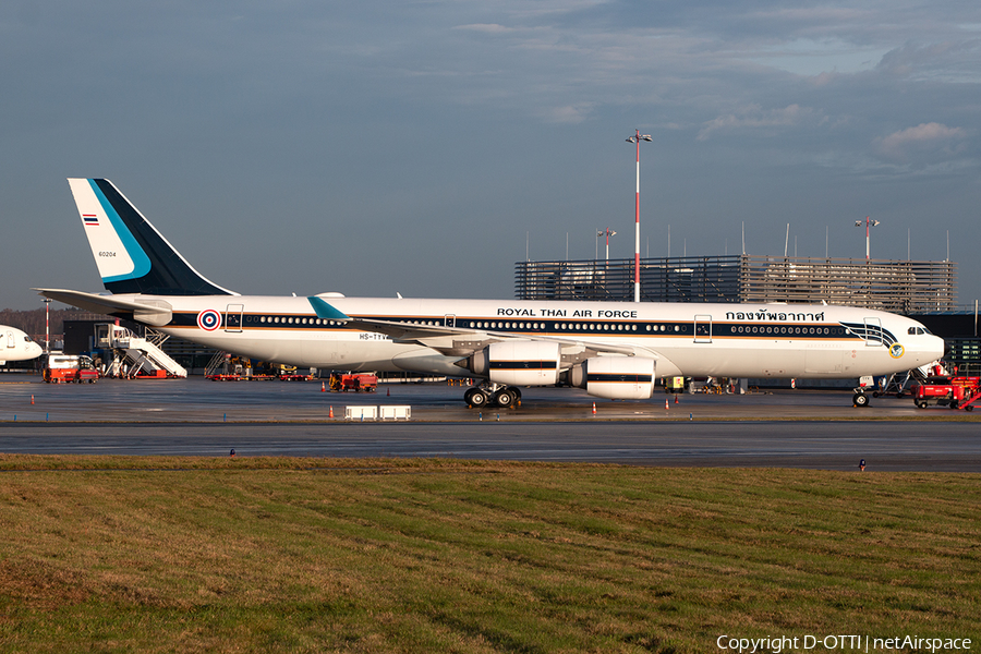 Royal Thai Air Force Airbus A340-541 (HS-TYV) | Photo 363245