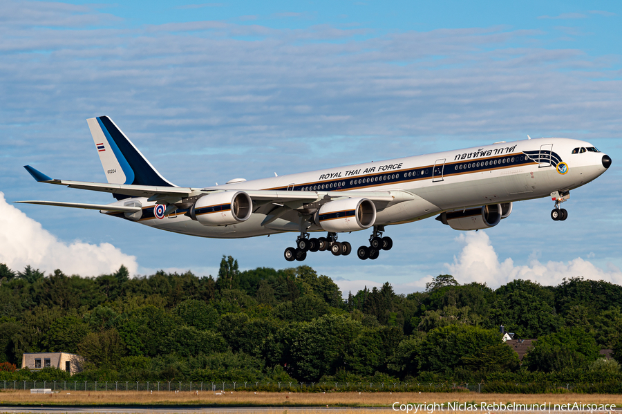 Royal Thai Air Force Airbus A340-541 (HS-TYV) | Photo 394377