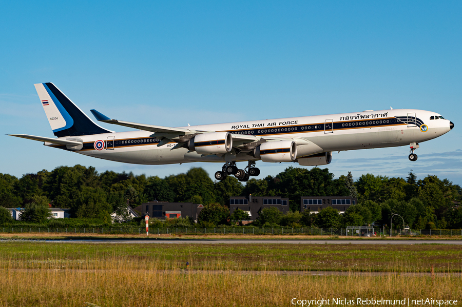 Royal Thai Air Force Airbus A340-541 (HS-TYV) | Photo 394378