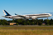 Royal Thai Air Force Airbus A340-541 (HS-TYV) at  Hamburg - Fuhlsbuettel (Helmut Schmidt), Germany