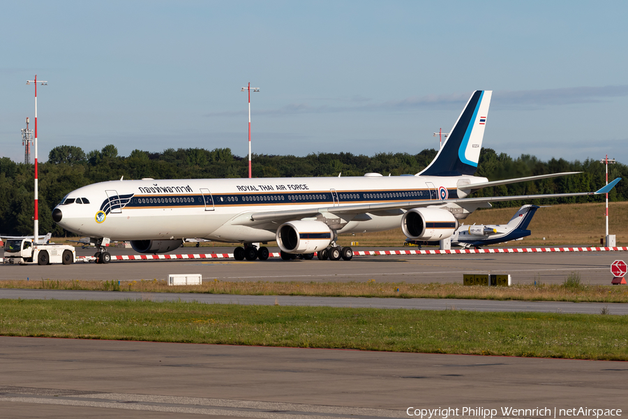 Royal Thai Air Force Airbus A340-541 (HS-TYV) | Photo 394388