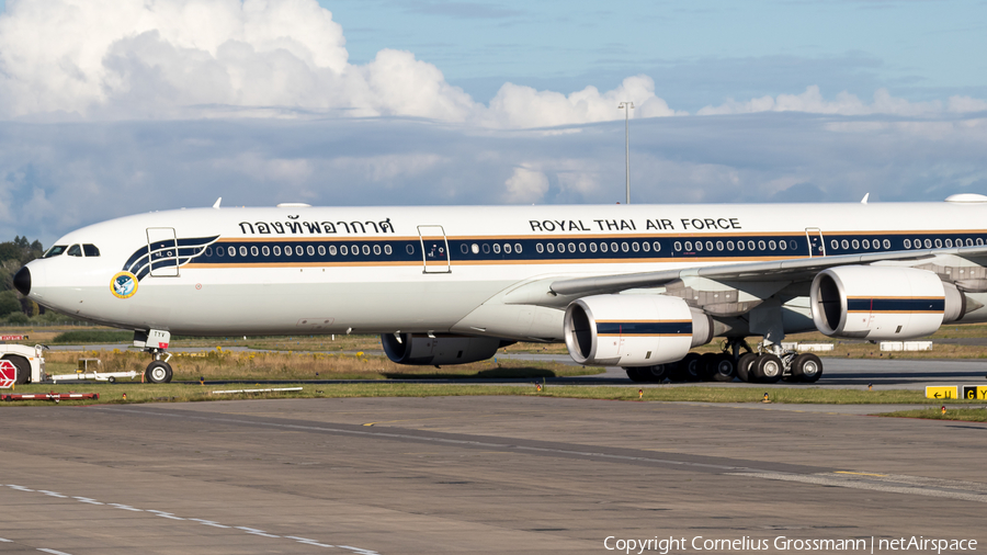 Royal Thai Air Force Airbus A340-541 (HS-TYV) | Photo 394398