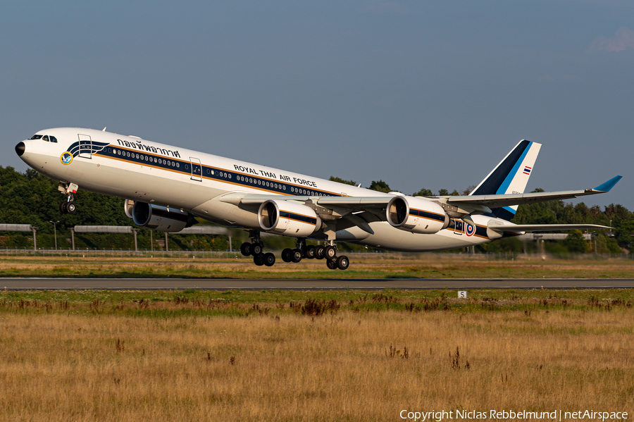 Royal Thai Air Force Airbus A340-541 (HS-TYV) | Photo 398705