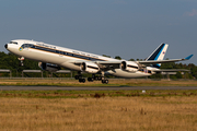 Royal Thai Air Force Airbus A340-541 (HS-TYV) at  Hamburg - Fuhlsbuettel (Helmut Schmidt), Germany