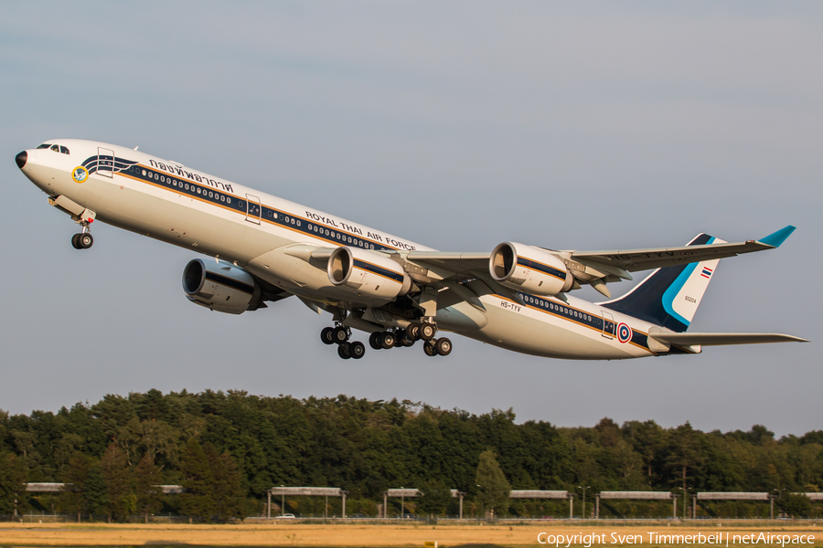 Royal Thai Air Force Airbus A340-541 (HS-TYV) | Photo 398714