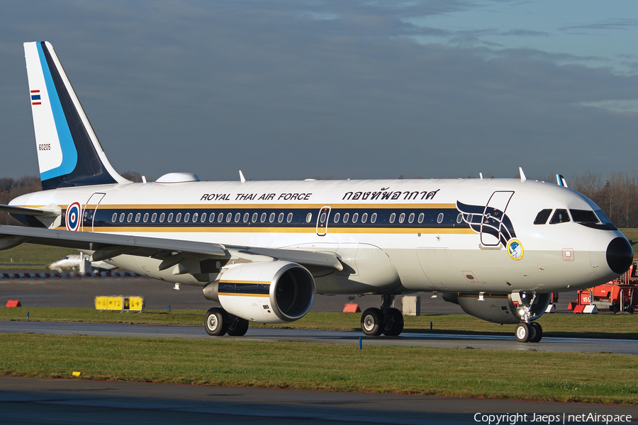 Royal Thai Air Force Airbus A320-214(CJ) Prestige (HS-TYW) | Photo 413084