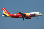 Thai VietJet Air Airbus A320-214 (HS-VKA) at  Bangkok - Suvarnabhumi International, Thailand