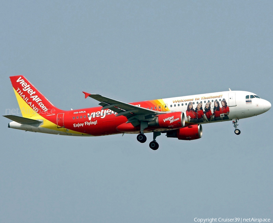 Thai VietJet Air Airbus A320-214 (HS-VKA) | Photo 345971