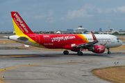 Thai VietJet Air Airbus A320-214 (HS-VKB) at  Bangkok - Suvarnabhumi International, Thailand