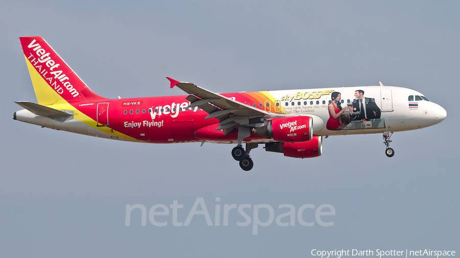 Thai VietJet Air Airbus A320-214 (HS-VKE) | Photo 319775