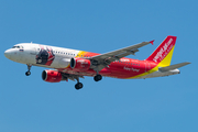 Thai VietJet Air Airbus A320-214 (HS-VKE) at  Bangkok - Suvarnabhumi International, Thailand