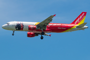 Thai VietJet Air Airbus A320-214 (HS-VKE) at  Bangkok - Suvarnabhumi International, Thailand