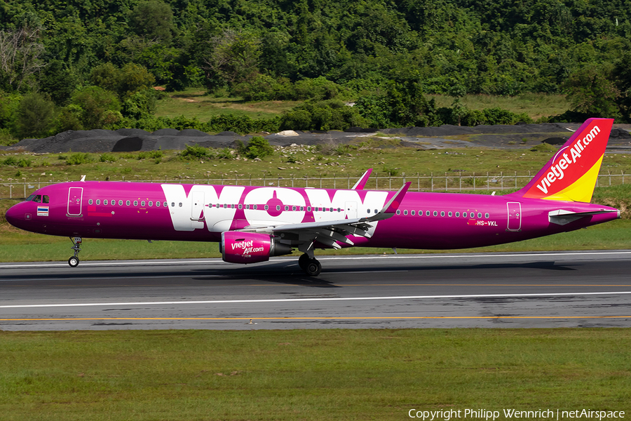 Thai VietJet Air Airbus A321-211 (HS-VKL) | Photo 370873