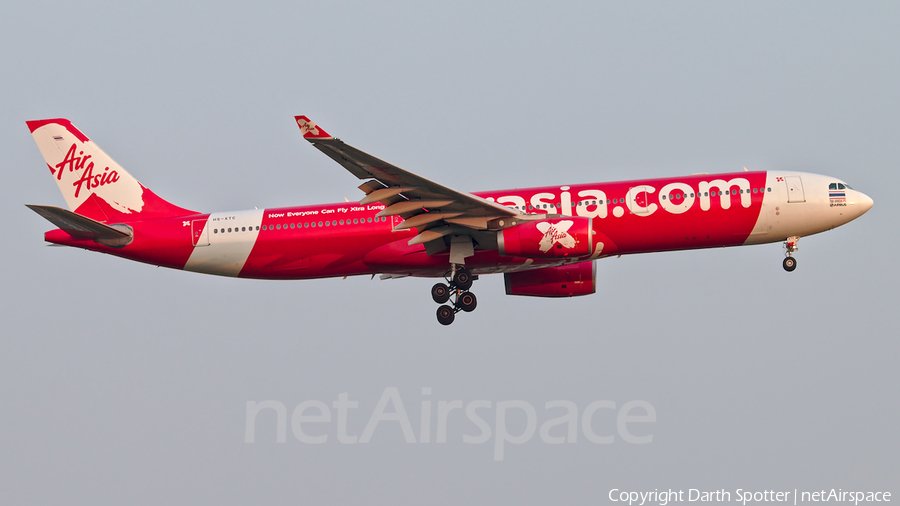 Thai AirAsia X Airbus A330-343E (HS-XTC) | Photo 321506