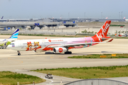 Thai AirAsia X Airbus A330-343E (HS-XTD) at  Osaka - Kansai International, Japan