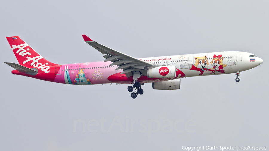 Thai AirAsia X Airbus A330-343E (HS-XTD) | Photo 321528