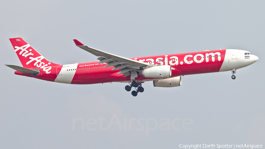 Thai AirAsia X Airbus A330-343E (HS-XTI) | Photo 321507