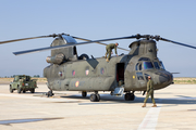 Spanish Army (Ejército de Tierra) Boeing CH-47D Chinook (HT.17-17) at  Lleida–Alguaire, Spain