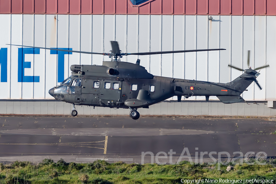 Spanish Army (Ejército de Tierra) Aerospatiale AS332B1 Super Puma (HT.21-12) | Photo 158047