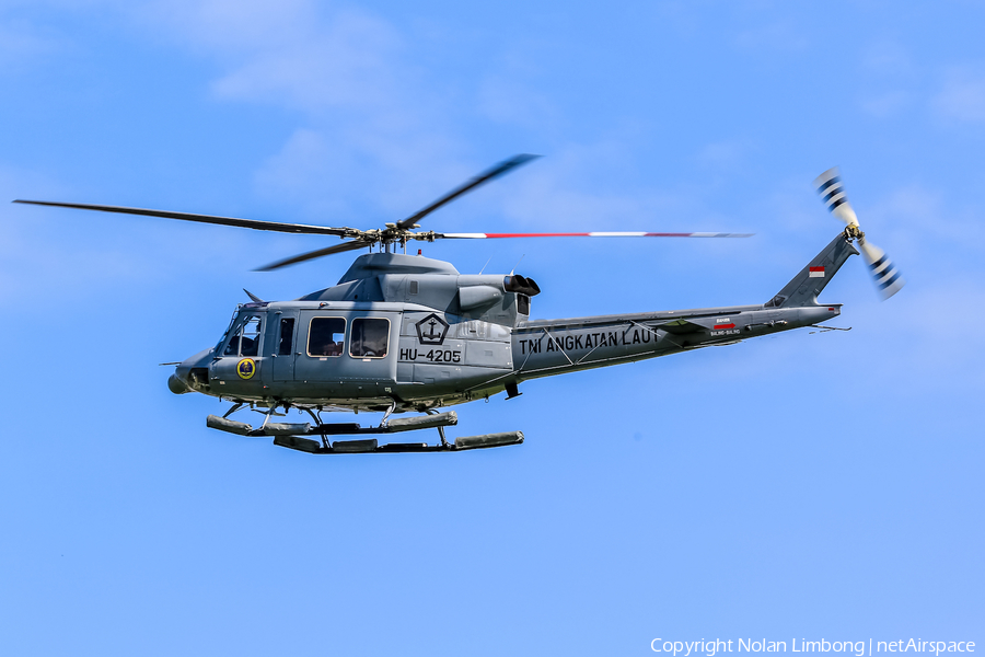Indonesian Air Force (TNI-AU) Bell 412S (HU-4205) | Photo 537951