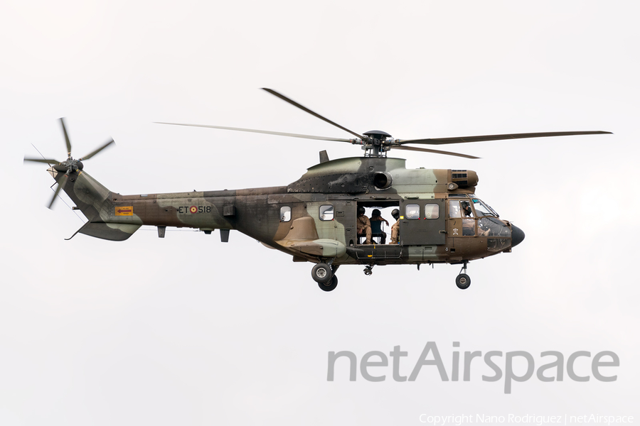 Spanish Army (Ejército de Tierra) Aerospatiale AS332B1 Super Puma (HU.21-20) | Photo 131029