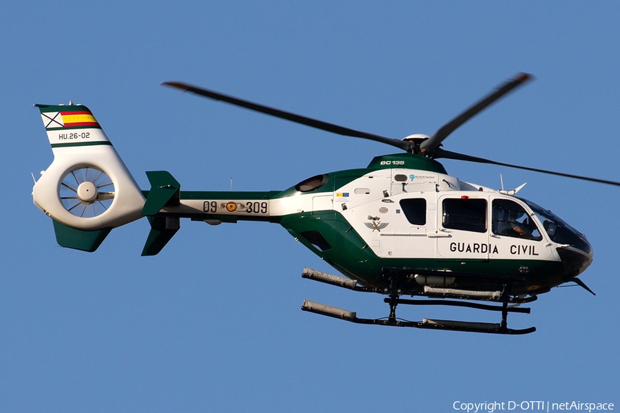 Spain - Guardia Civil Eurocopter EC135 P2+ (HU.26-02) | Photo 356984