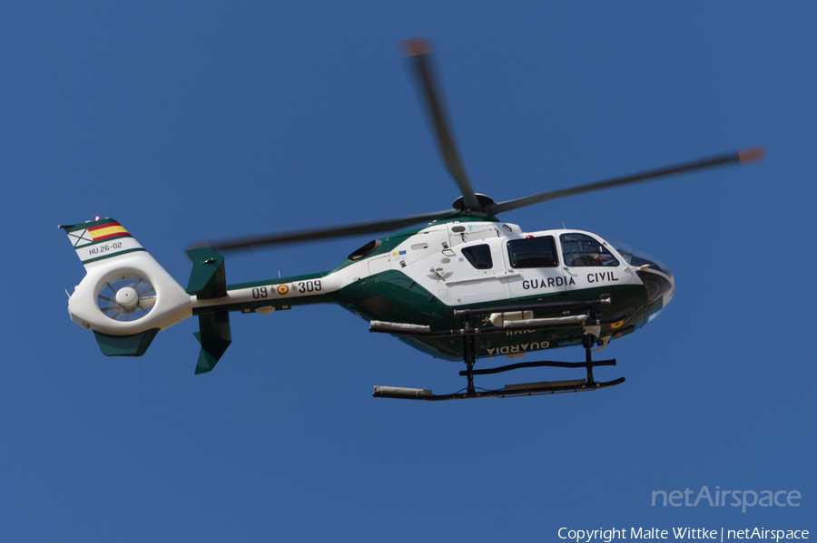 Spain - Guardia Civil Eurocopter EC135 P2+ (HU.26-02) | Photo 396142